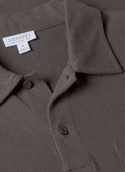 Men's Riviera Polo Shirt in Charcoal