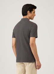 Men's Riviera Polo Shirt in Charcoal