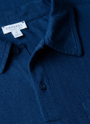 Men's Riviera Polo Shirt in Real Indigo