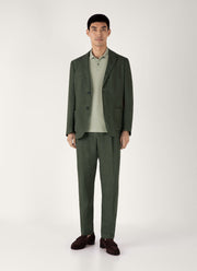 Men's Piqué Polo Shirt in Pastel Green