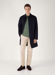 Men's Piqué Polo Shirt in Dusk Green