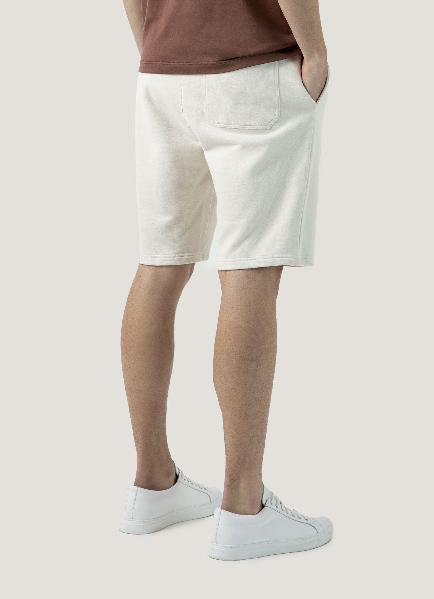 Men's Undyed Loopback Shorts in Undyed