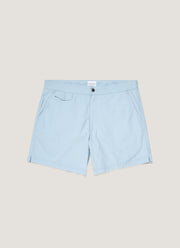 Men's Tailored Swim Short in Light Blue