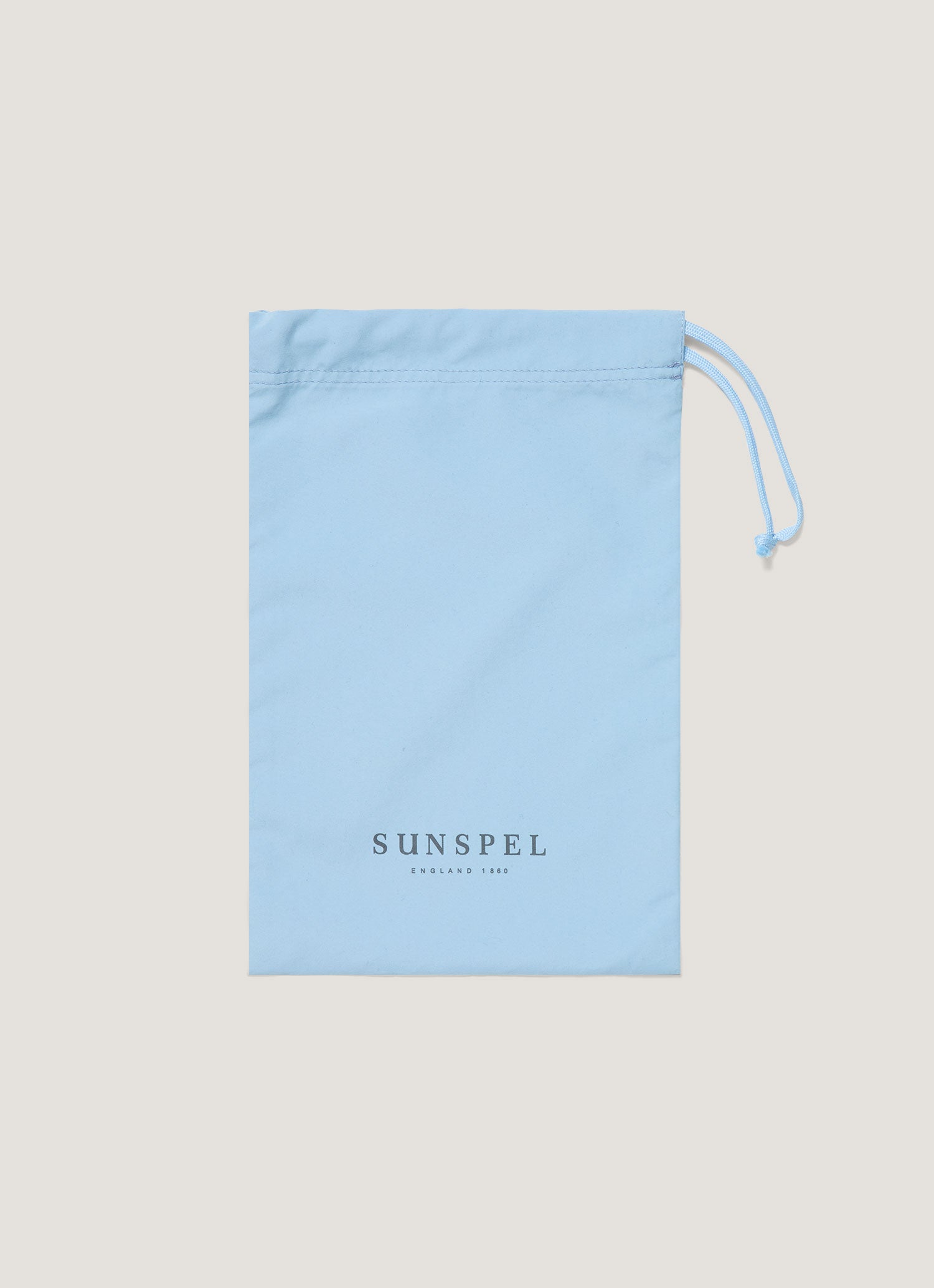 Men's Drawstring Swim Shorts in Light Blue