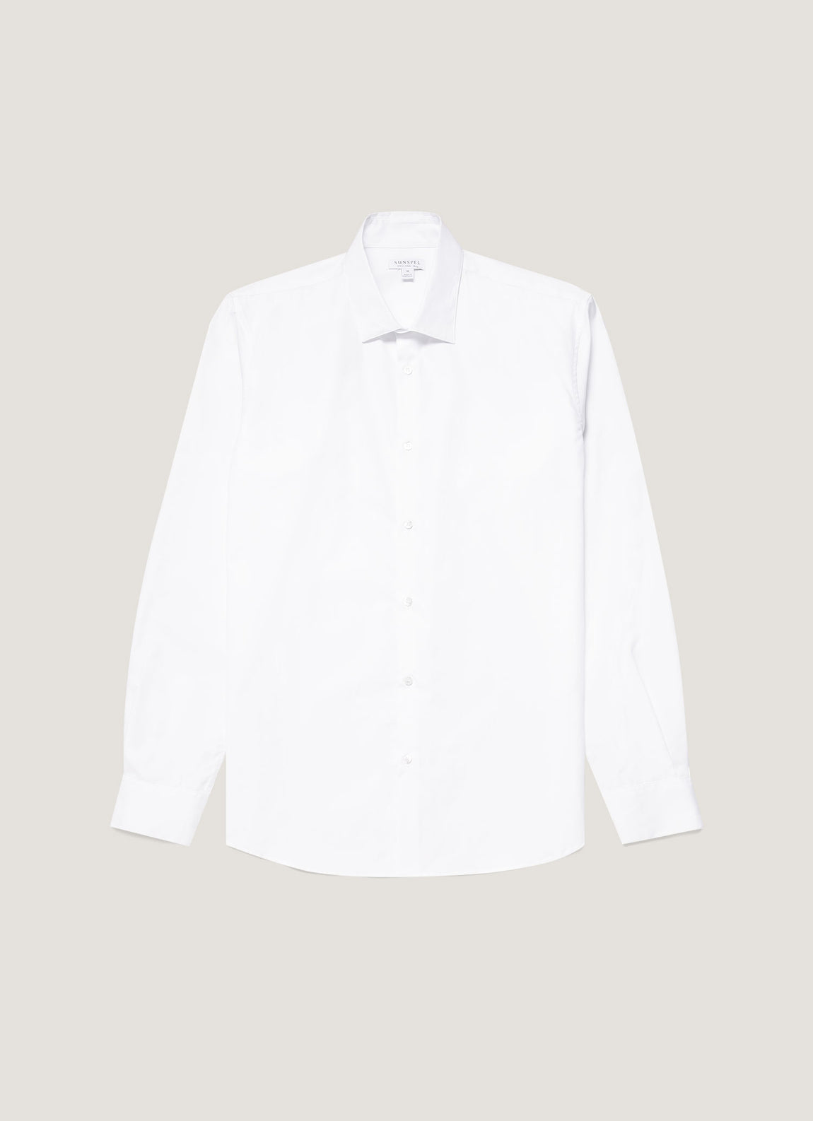 Men's Sea Island Cotton Shirt in White