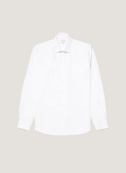 Men's Sea Island Cotton Shirt in White