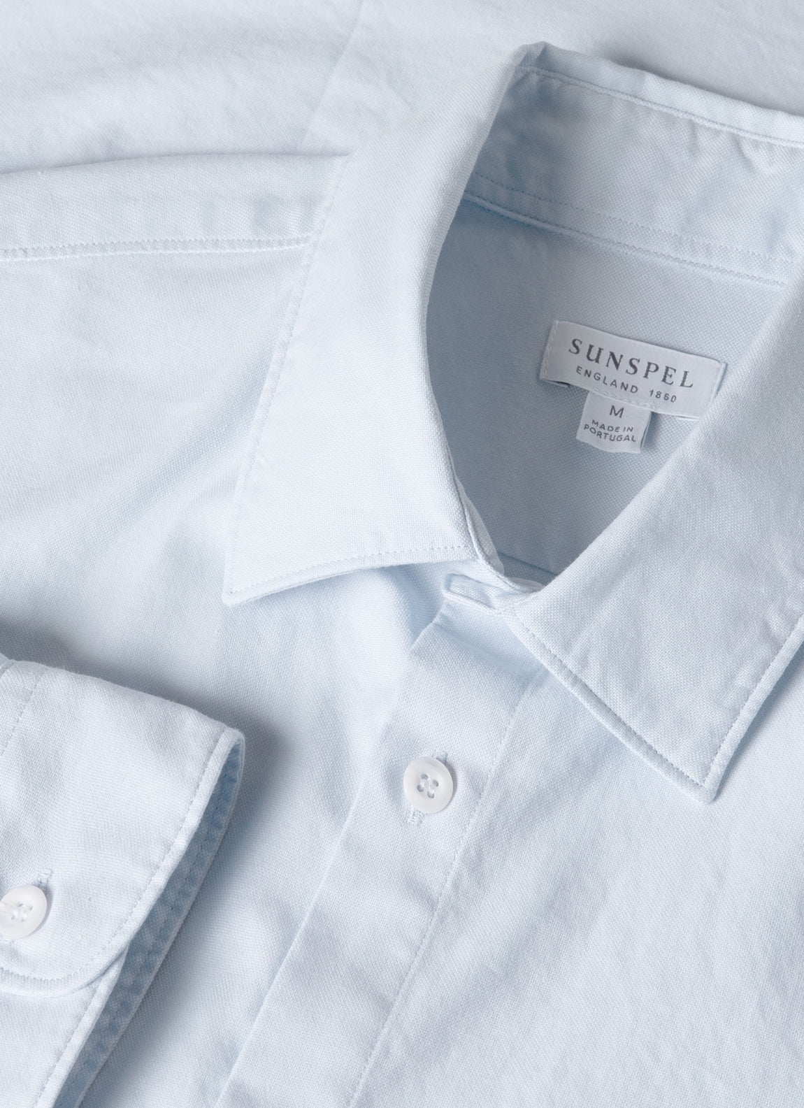 Men's Oxford Shirt in Light Blue