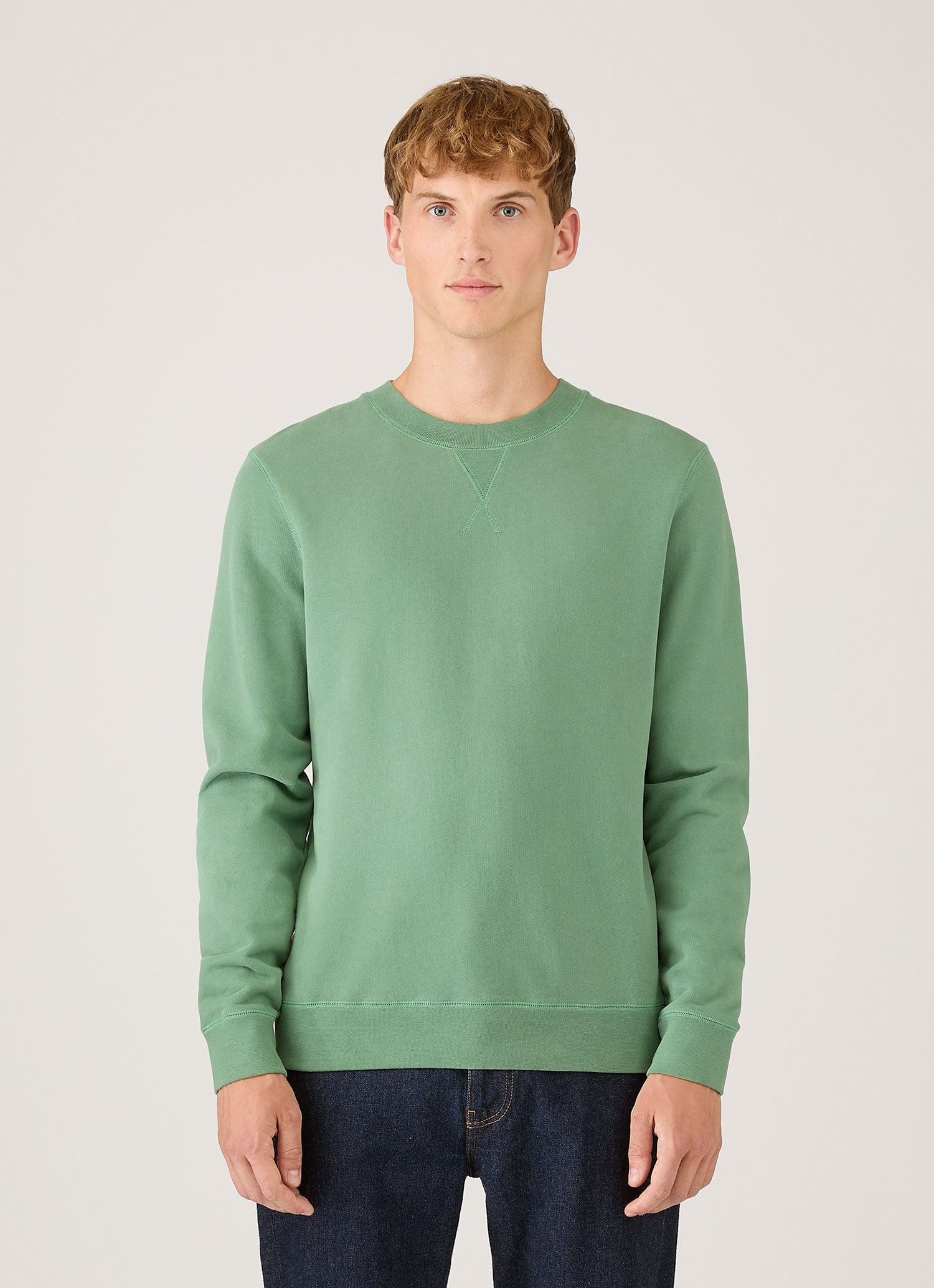 Men's Loopback Sweatshirt in Thyme