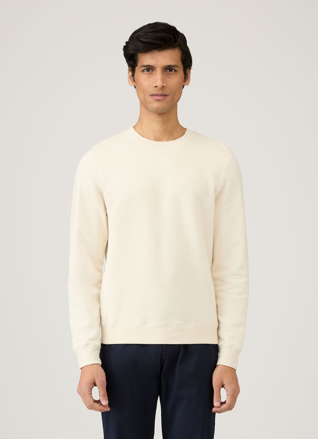 Men's Undyed Loopback Sweatshirt in Undyed