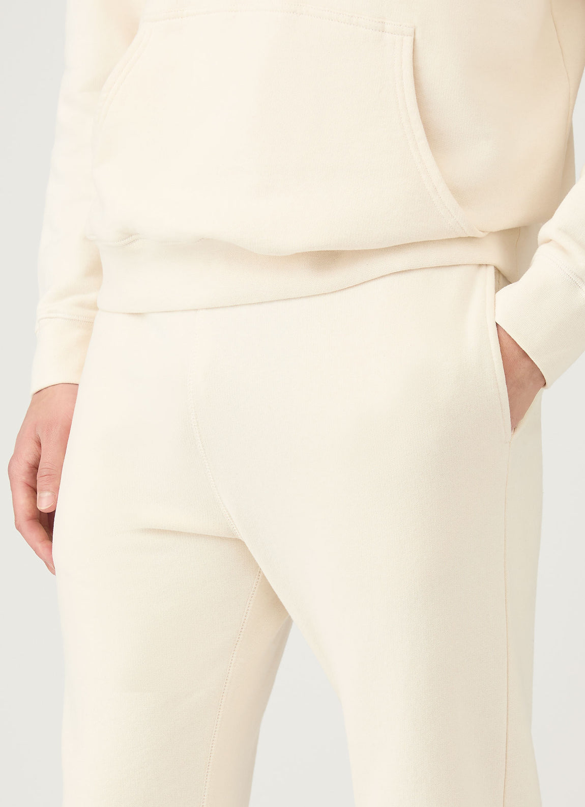 Men's Undyed Loopback Sweatpants in Undyed