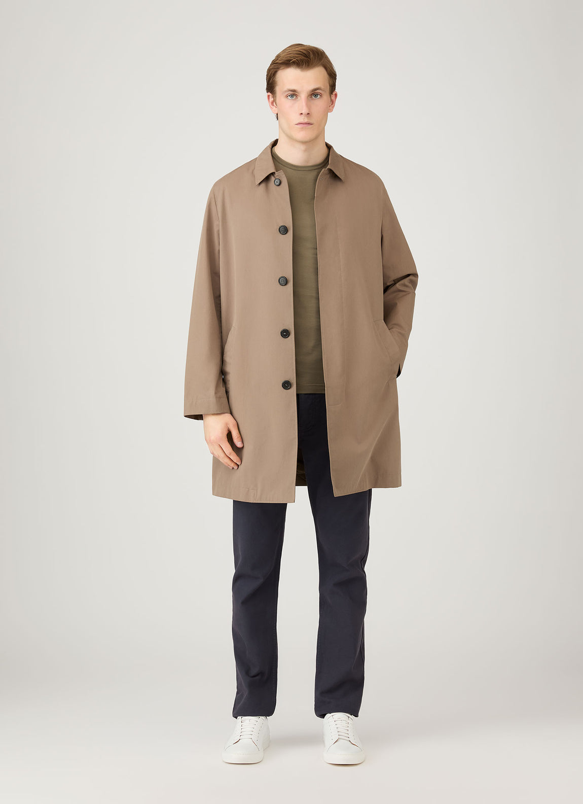 Men's Cotton Drill 5 Pocket Trouser in Navy