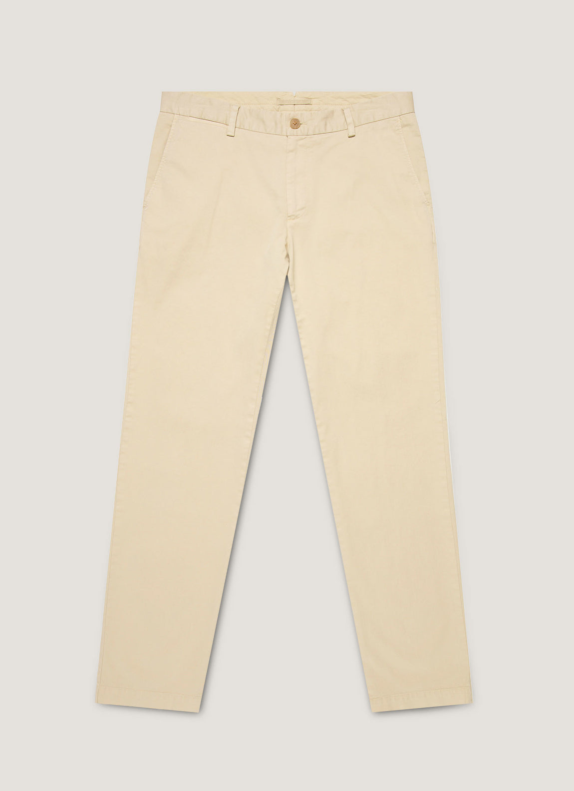 Men's Slim Fit Chino in Light Stone