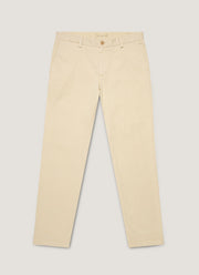 Men's Slim Fit Chino in Light Stone