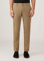 Men's Slim Fit Chino in Dark Stone