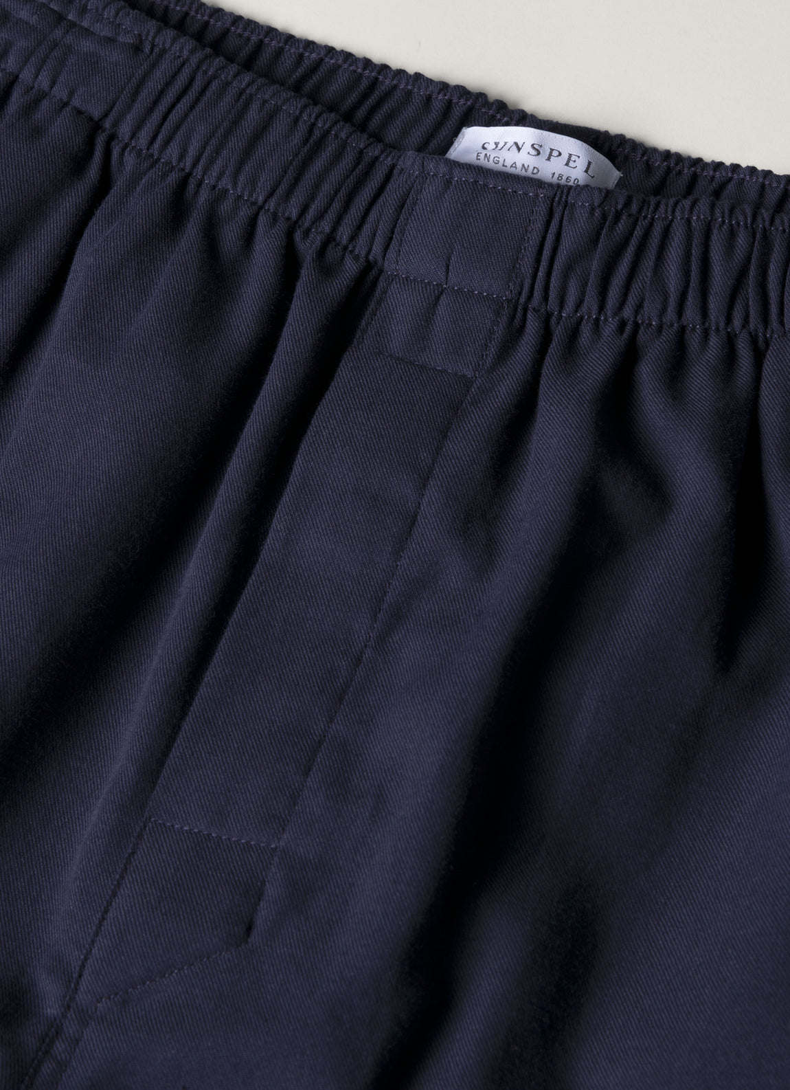 Men's Cotton Flannel Pyjama Trouser in Navy