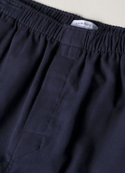 Men's Cotton Flannel Pyjama Trouser in Navy