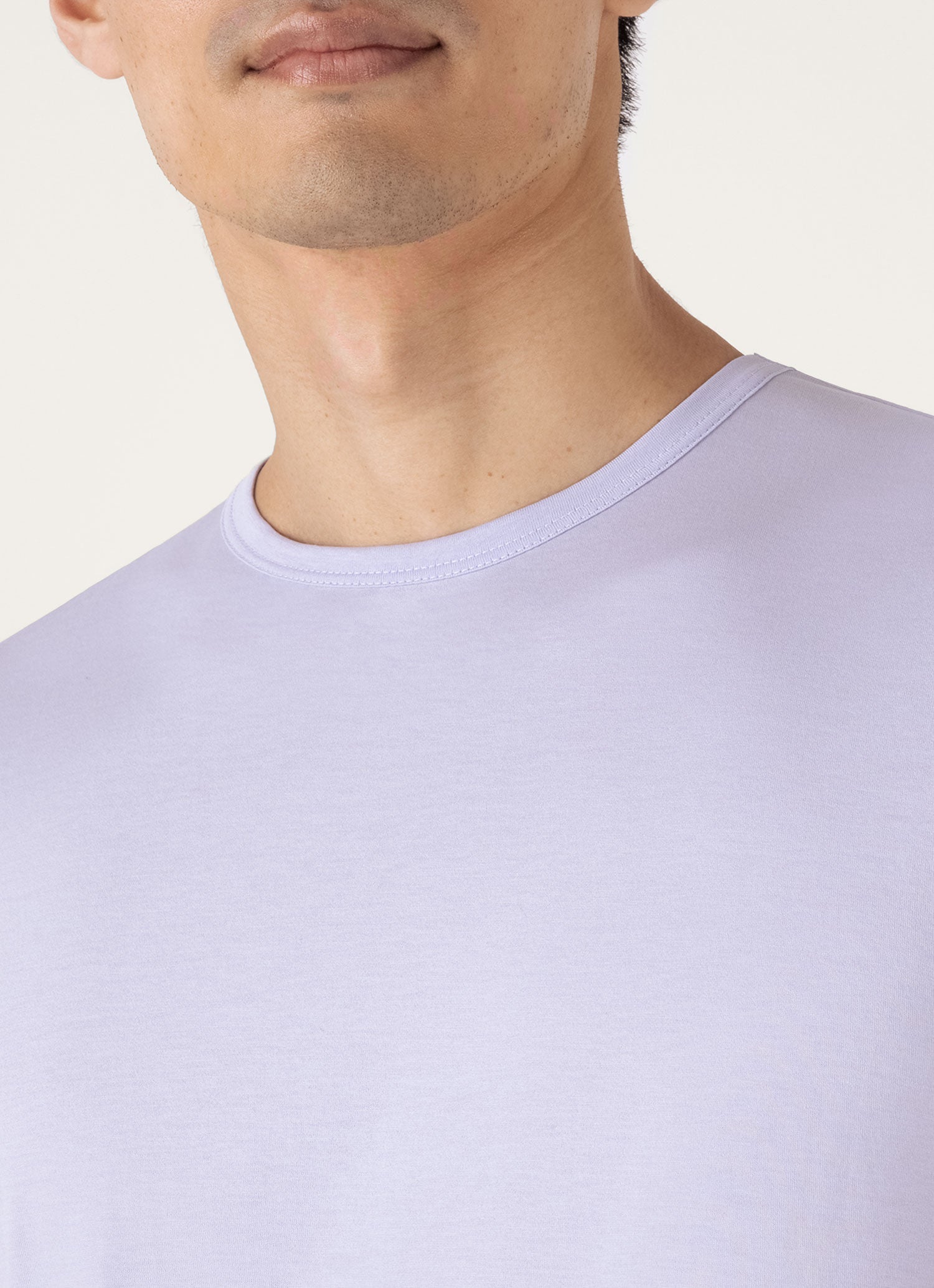 Men's Classic T-shirt in Pale Lilac