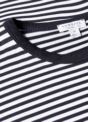 Men's Classic T-shirt in Navy/White English Stripe