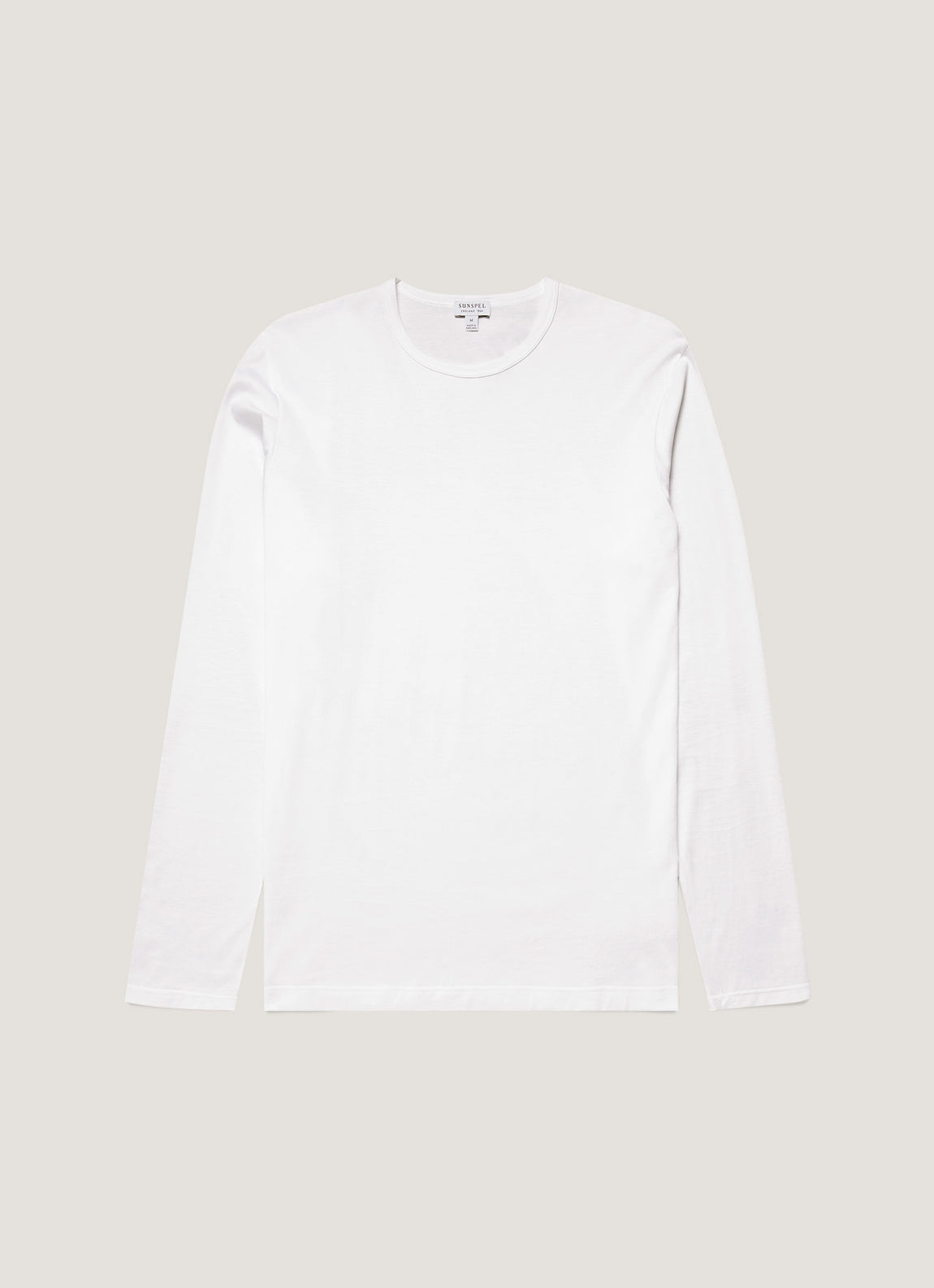 Men's Classic Long Sleeve T-shirt in White