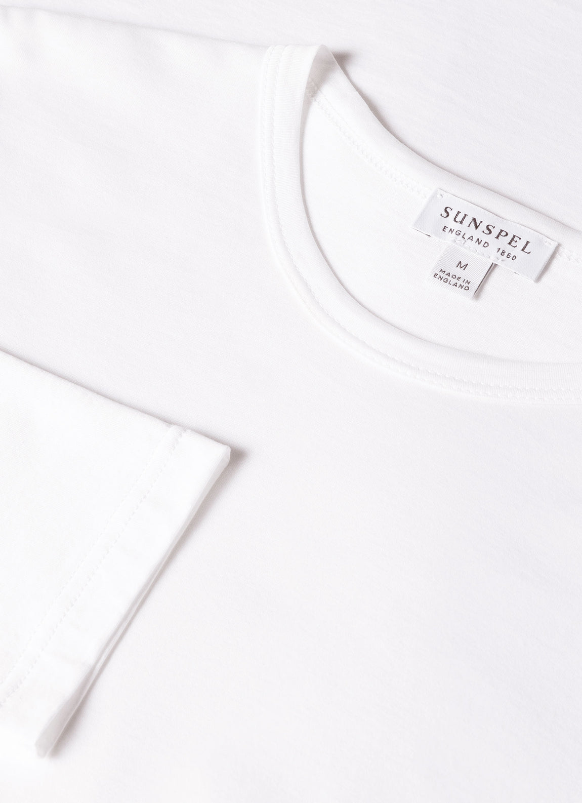 Men's Classic Long Sleeve T-shirt in White