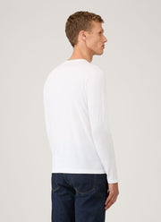 Men's Classic Long Sleeve T-shirt in White