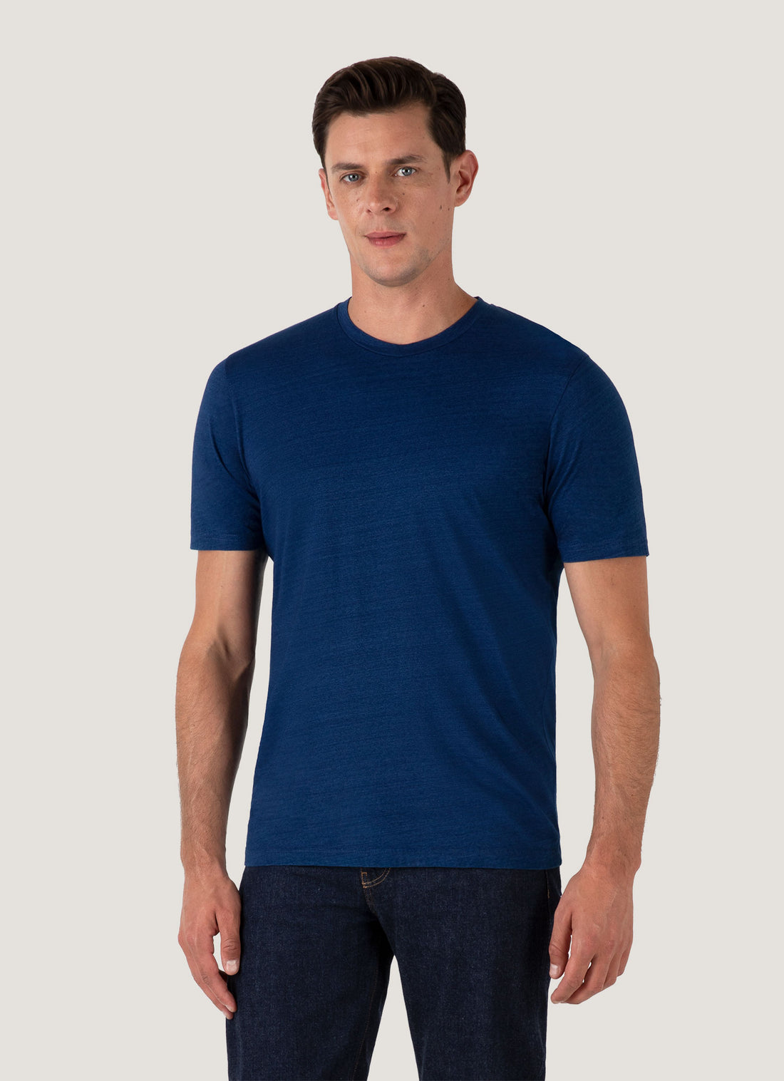 Men's Riviera Midweight T-shirt in Real Indigo