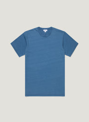 Men's Riviera Midweight T-shirt in Mid Indigo Wash