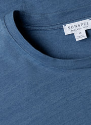 Men's Riviera Midweight T-shirt in Mid Indigo Wash
