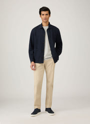 Men's Riviera T-shirt in Grey Melange