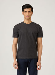 Men's Riviera T-shirt in Charcoal Melange