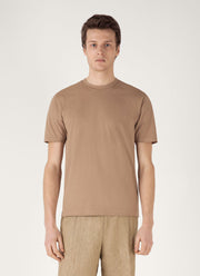 Men's Riviera Midweight T-shirt in Dune