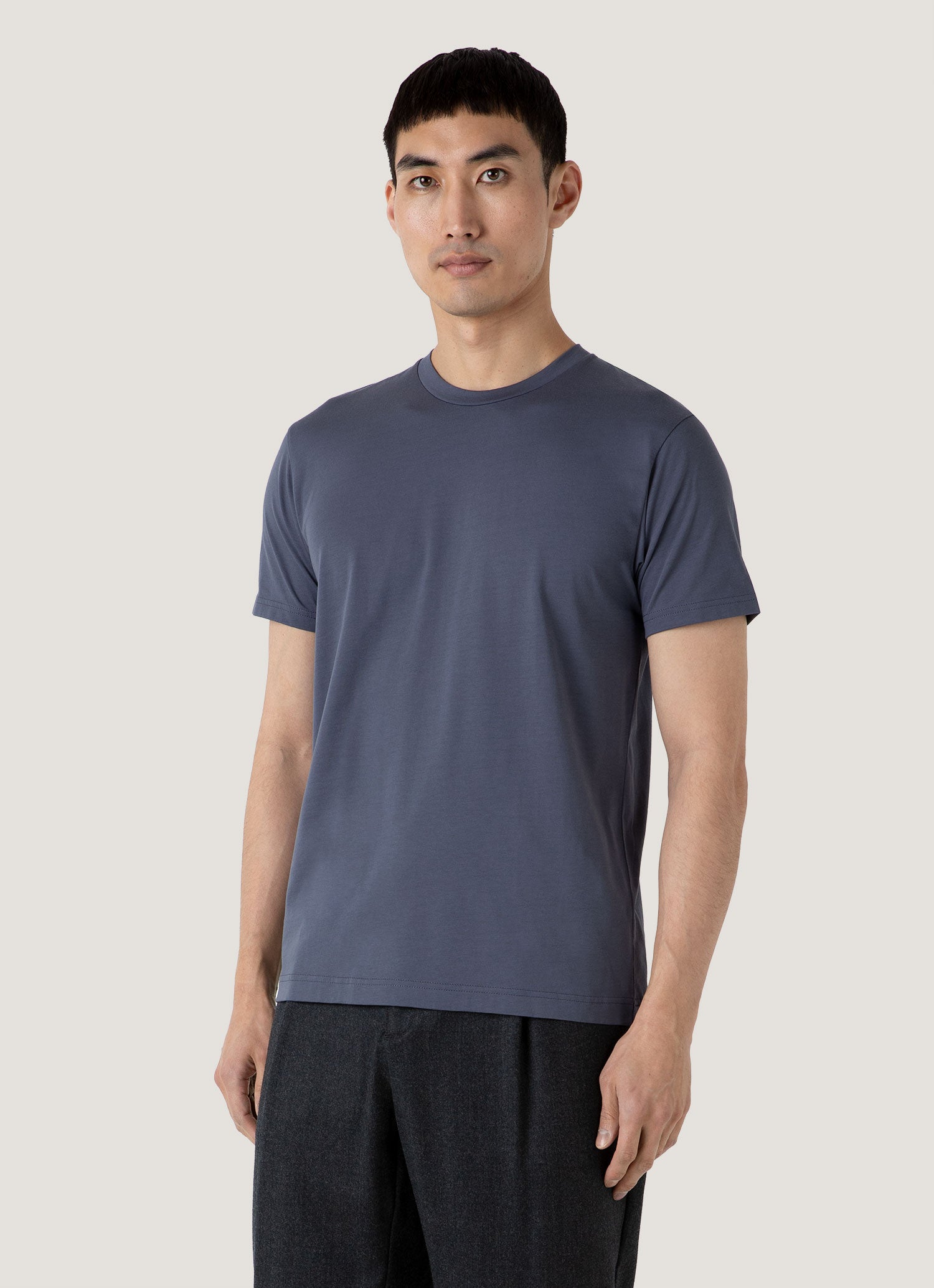 Men's Riviera Midweight T-shirt in Slate Blue