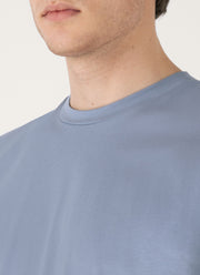 Men's Riviera Midweight T-shirt in Vintage Blue