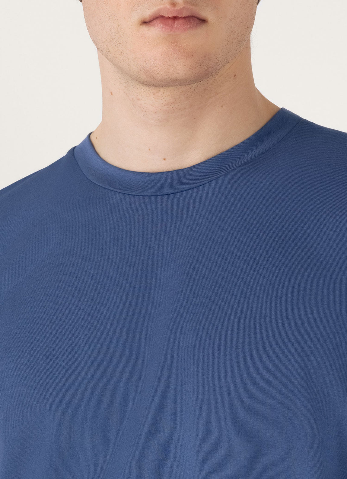 Men's Riviera Midweight T-shirt in Soft Denim