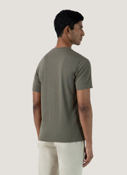Men's Riviera Midweight T‑shirt in Khaki