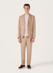 Men's Riviera Midweight T-shirt in Pastel Pink