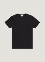 Men's Sea Island Cotton T-shirt in Black