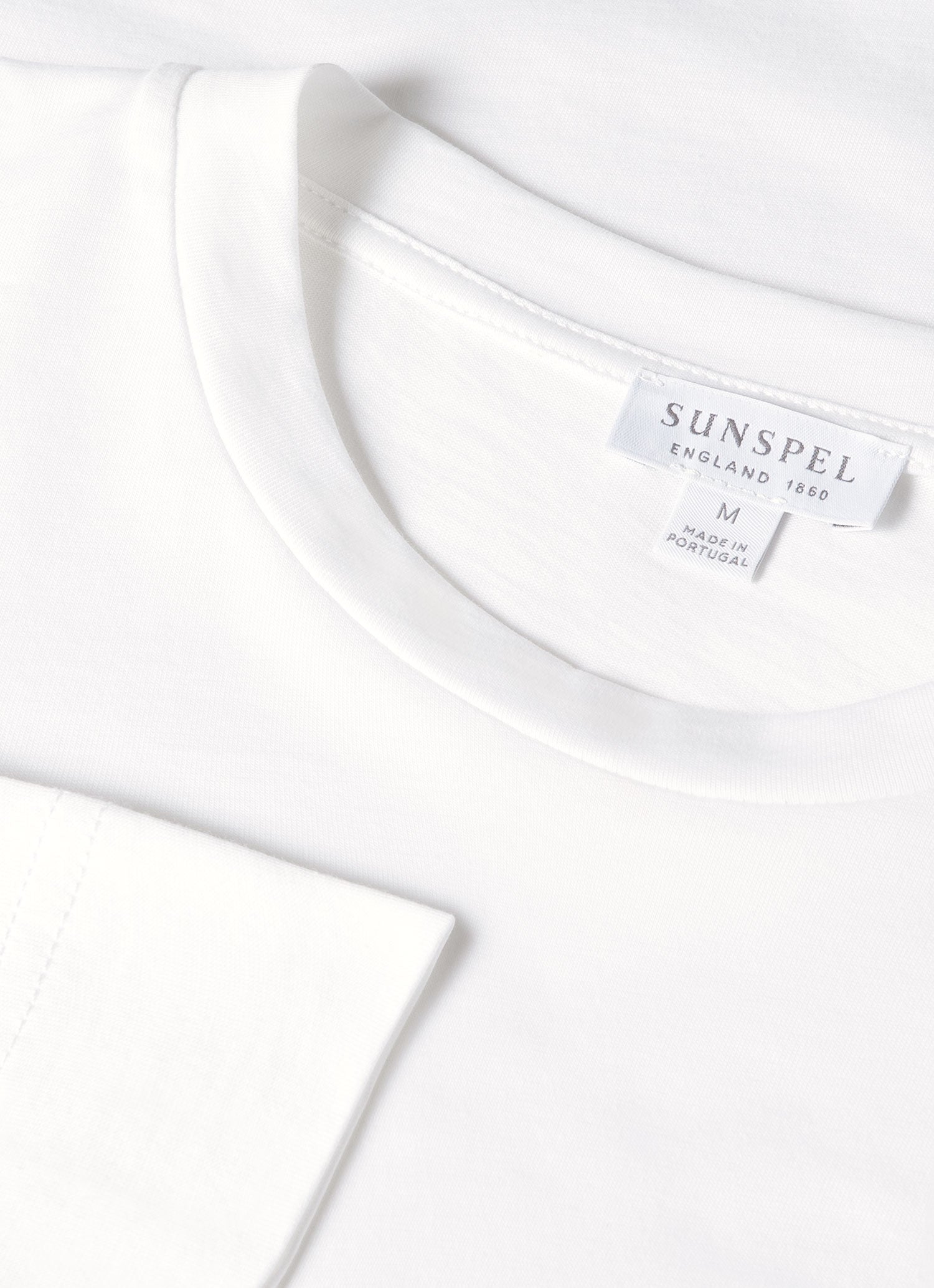 Men's Long Sleeve Riviera T-shirt in White