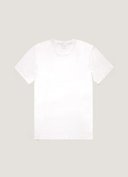 Men's Silk Cotton T-shirt in White