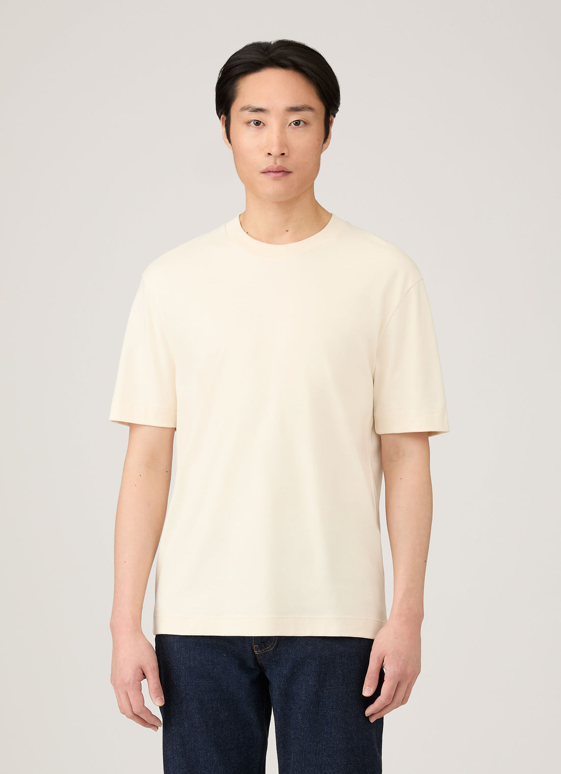 Men's Relaxed Fit Heavyweight T-shirt in Undyed