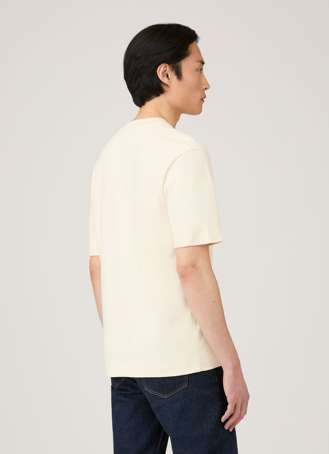 Men's Relaxed Fit Heavyweight T-shirt in Undyed