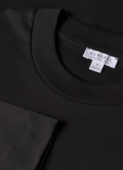 Men's Long Sleeve Heavyweight T-shirt in Black