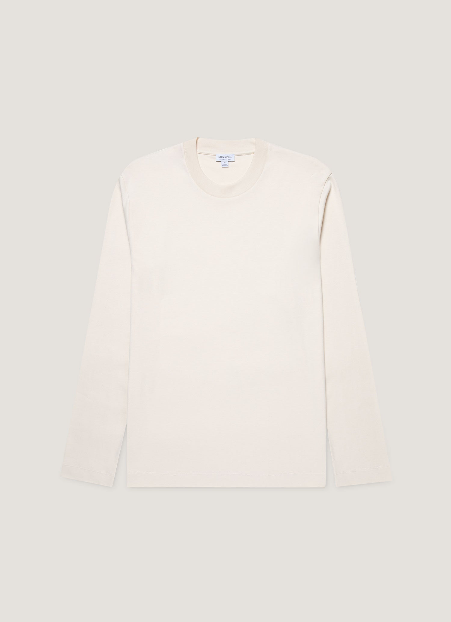 Men's Long Sleeve Heavyweight T-shirt in Undyed