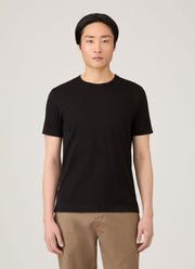 Men's Single Jersey T-shirt in Black