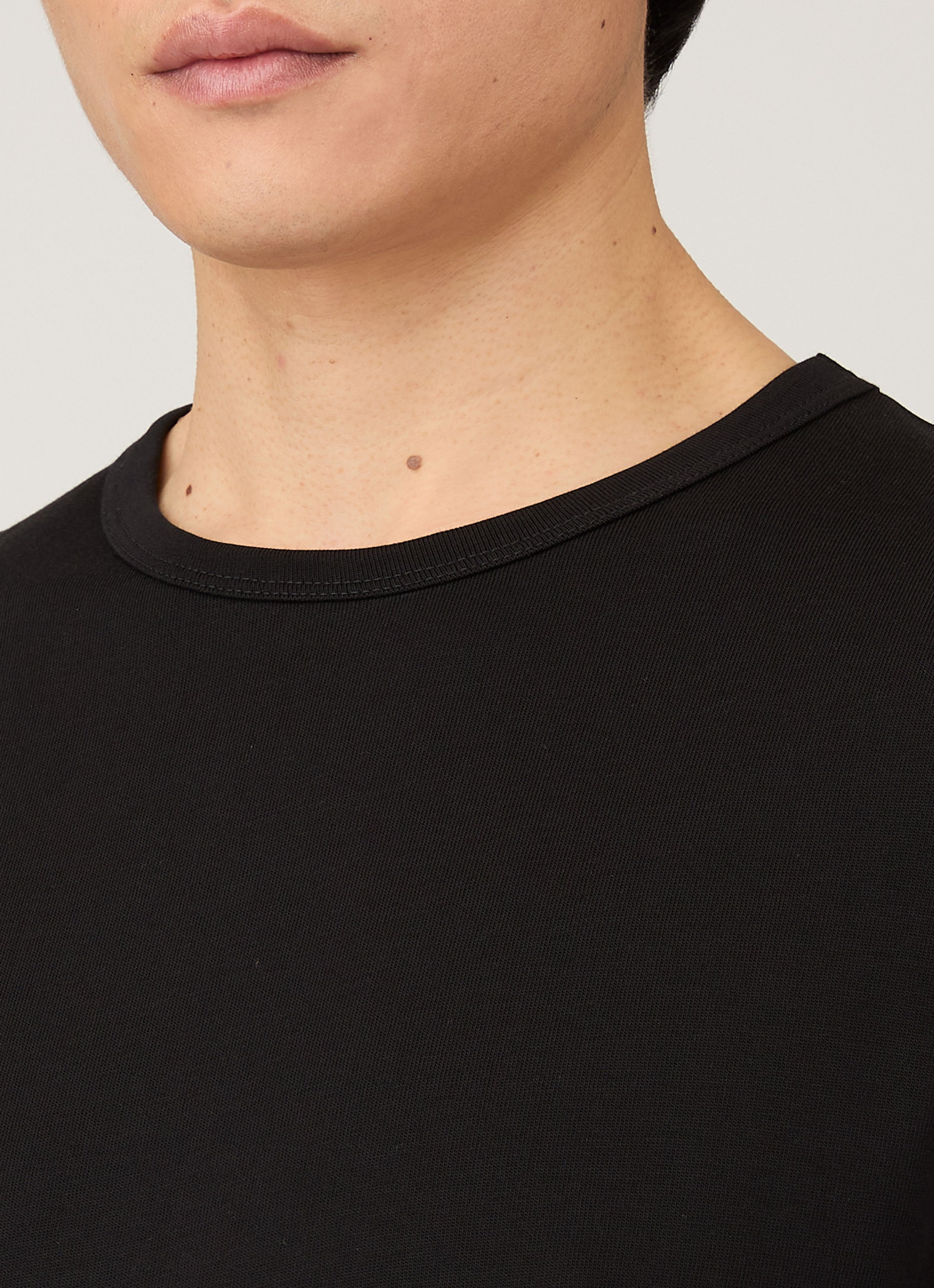 Men's Single Jersey T-shirt in Black