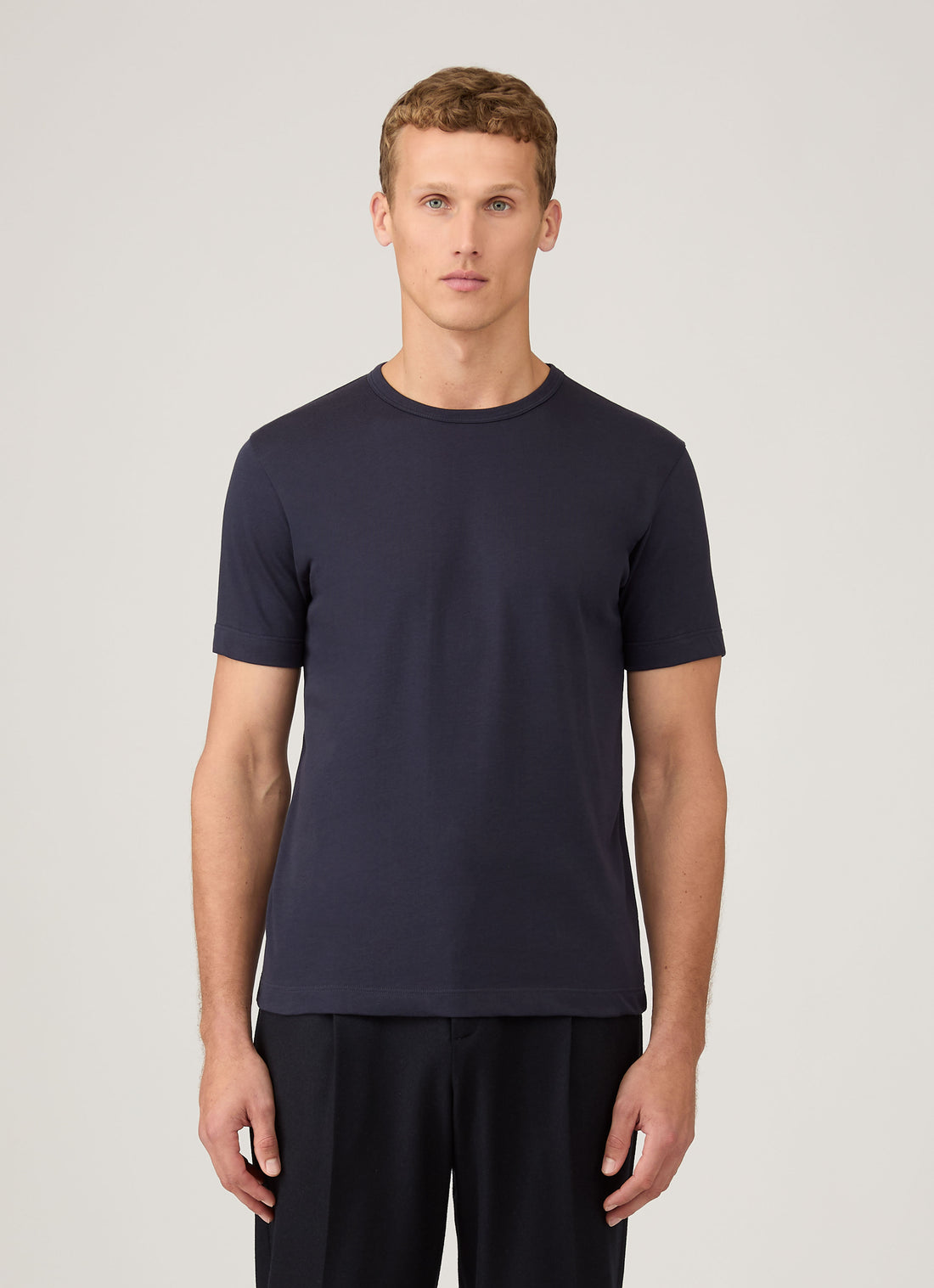 Men's Single Jersey T-shirt in Navy