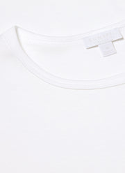 Men's Sea Island Cotton Underwear T-shirt in White