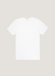 Men's Superfine Underwear T-shirt in White