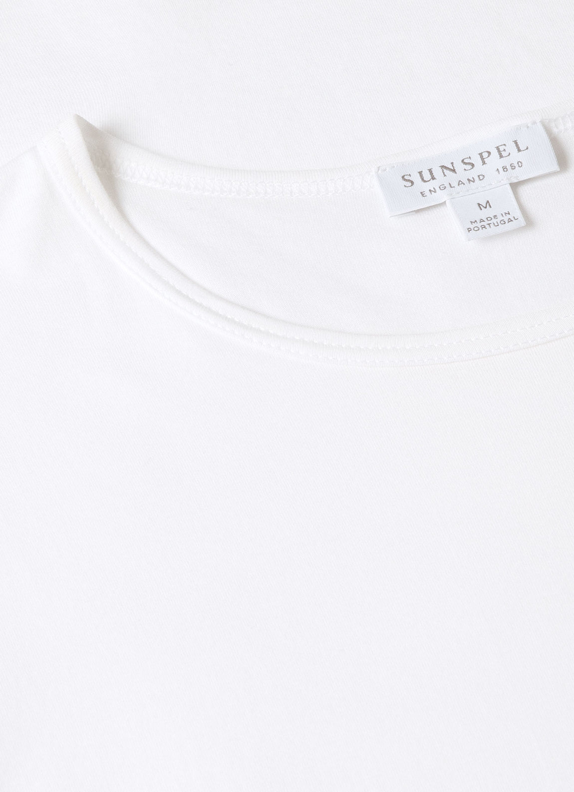 Men's Superfine Underwear T-shirt in White
