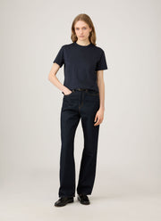 Women's Boy Fit T-shirt in Midnight Navy